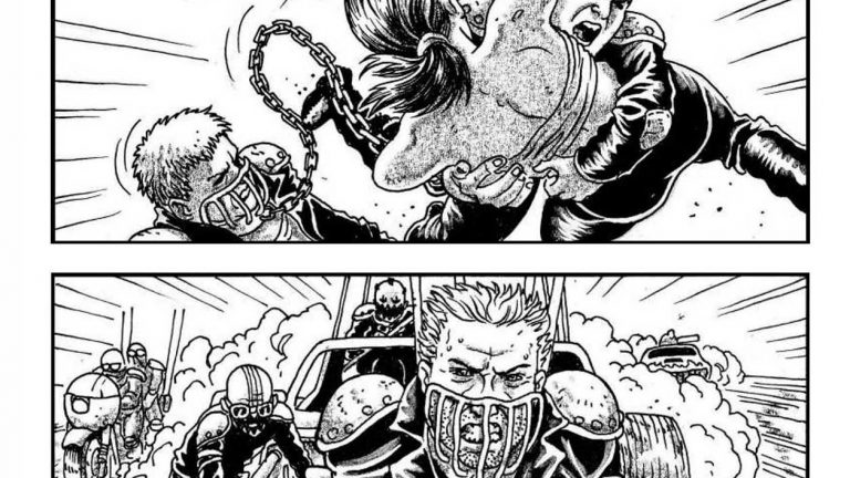 Mad Max Fury Road Storyboard