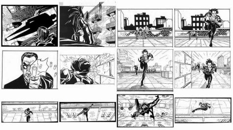 The Matrix Storyboard