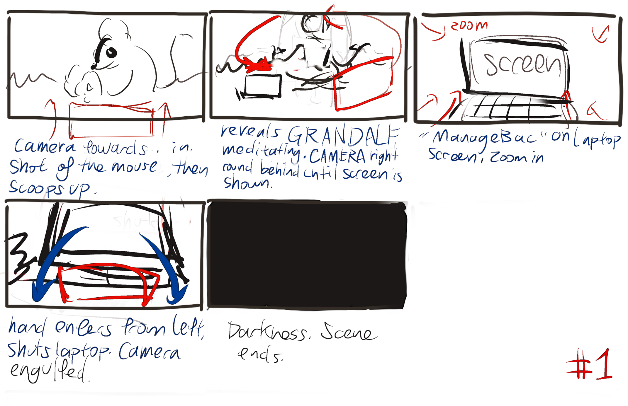 Storyboard for Scene #1